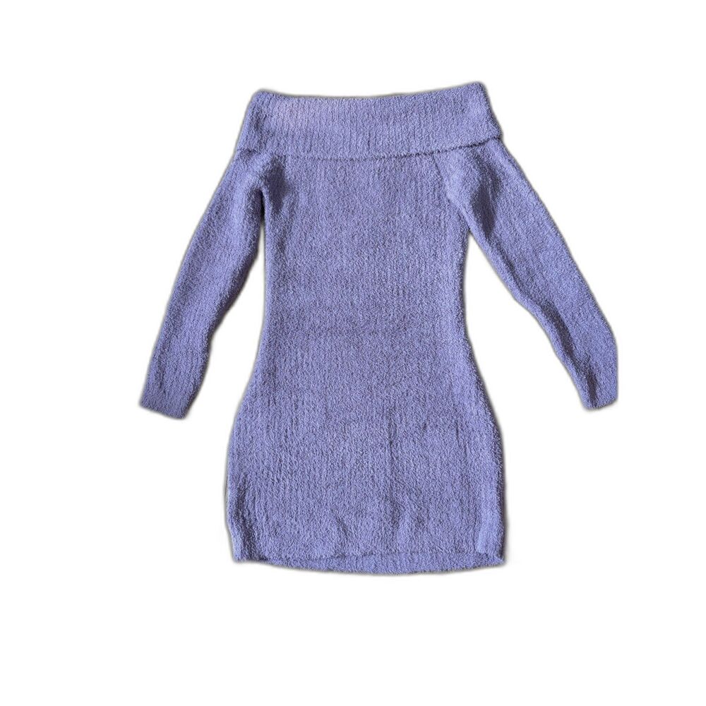 Wild Fable Fleece Lavender Sweater Dress